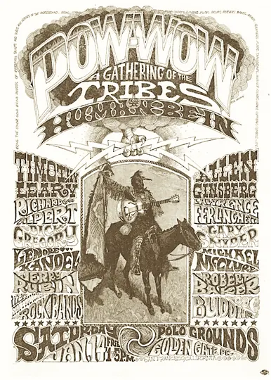 Human Be In Poster January 1967 copy